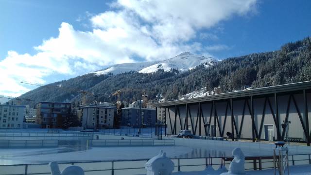 Trenérská stáž Švýcarsko: prohlídka zázemí tréninkové haly HC Davos